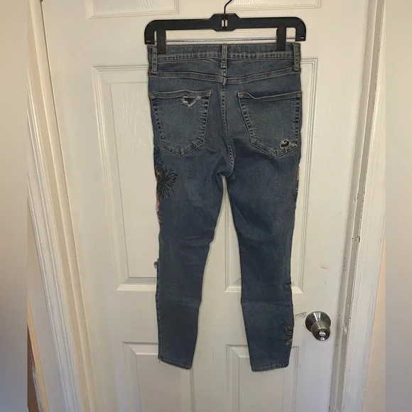 Flower TopShop ankle jeans - Picture 2 of 2